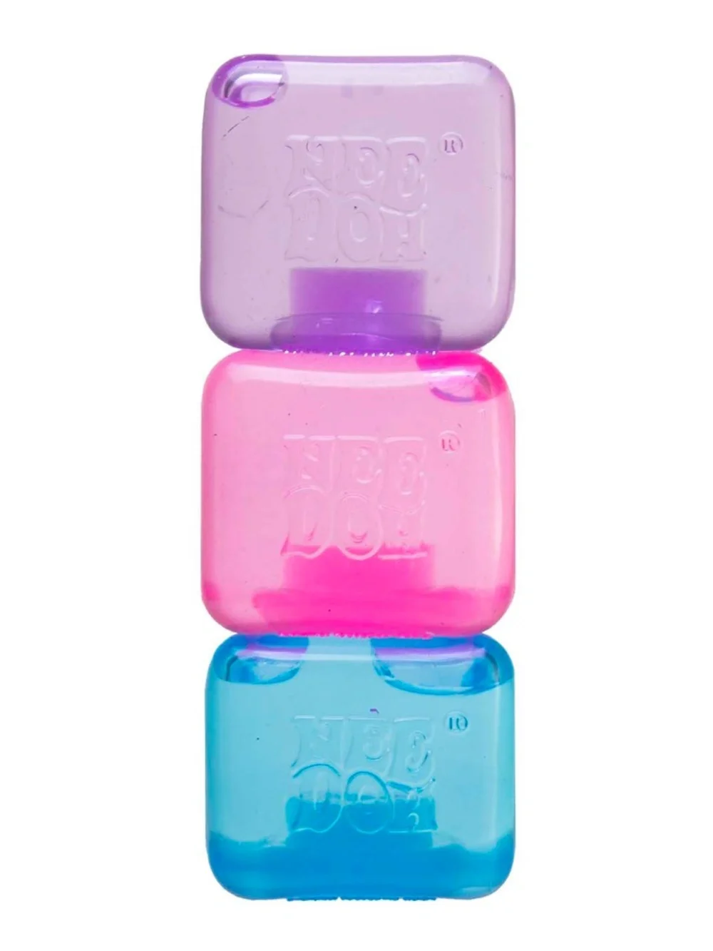 Schylling NeeDoh Nice Ice Baby 4 Pack Mini Sensory Squishy Fidget Toy Set